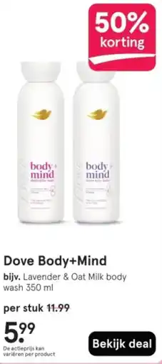 Etos Dove Body+Mind aanbieding