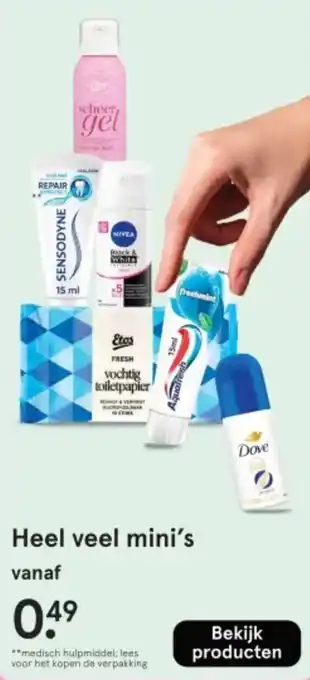 Etos Heel veel mini's aanbieding