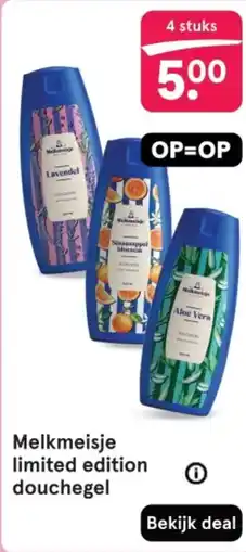 Etos Melkmeisje limited edition douchegel aanbieding