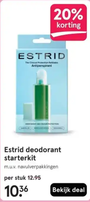 Etos Estrid deodorant starterkit aanbieding