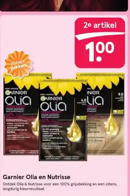 Etos Garnier Olia en Nutrisse aanbieding