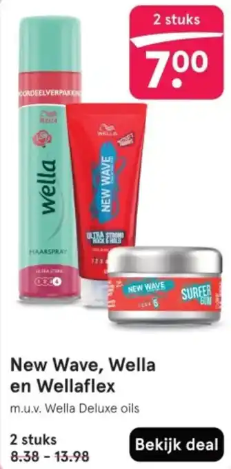 Etos New Wave, Wella en Wellaflex aanbieding