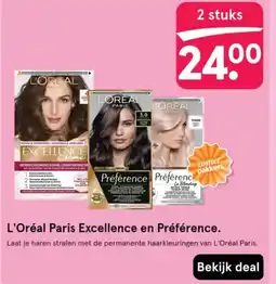 Etos L'Oréal Paris Excellence en Préférence aanbieding
