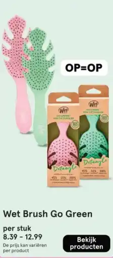 Etos Wet Brush Go Green aanbieding