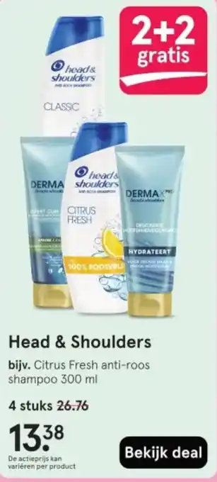 Etos Head & Shoulders aanbieding