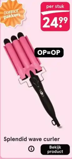 Etos Splendid wave curler aanbieding