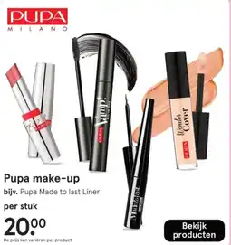 Etos Pupa make-up aanbieding