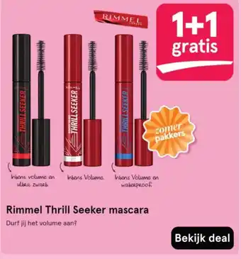 Etos Rimmel Thrill Seeker mascara aanbieding