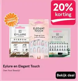 Etos Eylure en Elegant Touch aanbieding
