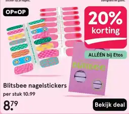 Etos Blitsbee nagelstickers aanbieding