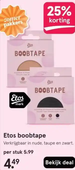 Etos Etos boobtape aanbieding