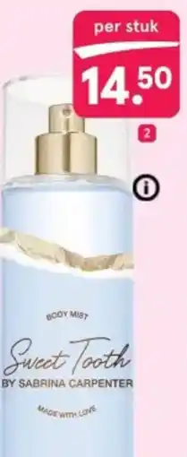 Etos Sabrina Carpenter Me Espresso bodymist aanbieding