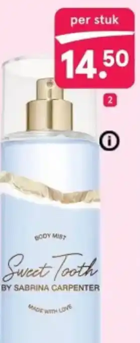 Etos Sabrina Carpenter Me Espresso bodymist aanbieding