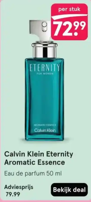 Etos Calvin Klein Eternity Aromatic Essence aanbieding
