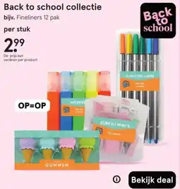 Etos Back to school collectie aanbieding
