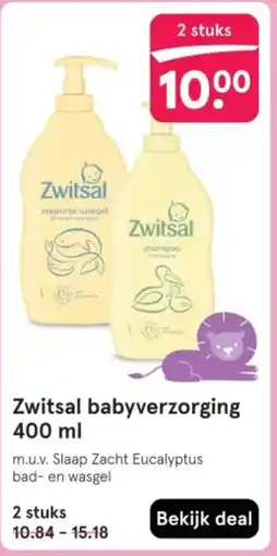Etos Zwitsal babyverzorging aanbieding