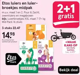 Etos Etos luiers en luier broekjes midpak aanbieding