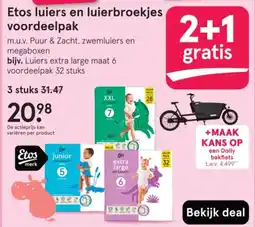 Etos Etos luiers en luierbroekjes voordeelpak aanbieding