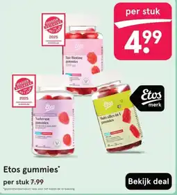 Etos Etos gummies aanbieding