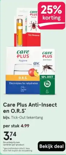 Etos Care Plus Anti-Insect en O.R.S aanbieding