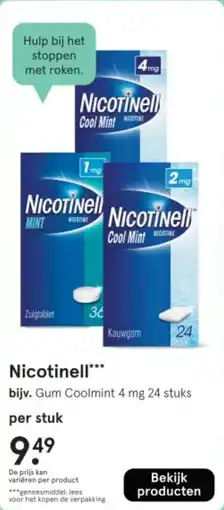 Etos Nicotinell aanbieding