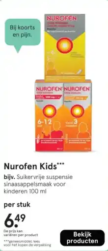 Etos Nurofen Kids aanbieding
