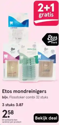 Etos Etos mondreinigers aanbieding