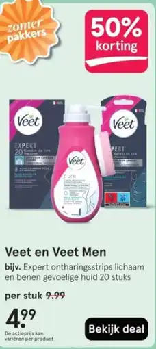 Etos Veet en Veet Men aanbieding