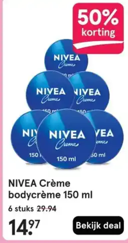 Etos NIVEA Cremes bodycrème aanbieding