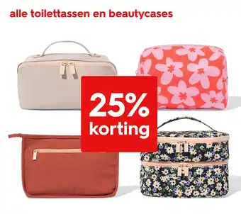 HEMA alle toilettassen en beautycases aanbieding