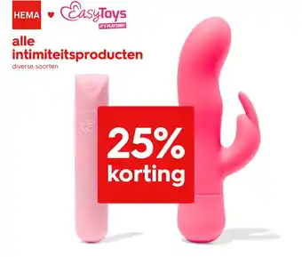 HEMA alle intimiteitsproducten aanbieding