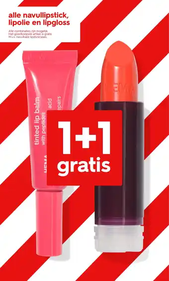 HEMA alle navullipstick, lipolie en lipgloss aanbieding