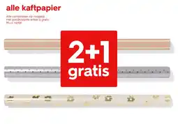 HEMA alle kaftpapier aanbieding
