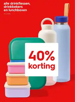 HEMA alle drinkflessen, drinkbekers en lunchboxen aanbieding