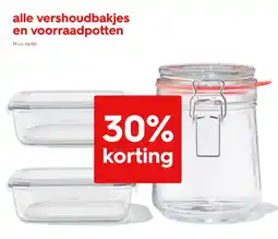 HEMA alle vershoudbakjes en voorraadpotten aanbieding