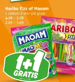 Poiesz Haribo f!zz of Maoam aanbieding
