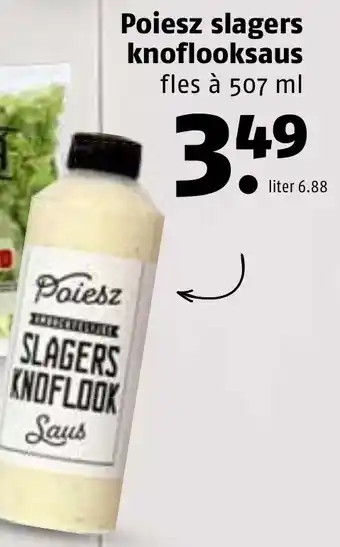 Poiesz Poiesz slagers knoflooksaus aanbieding