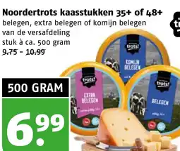 Poiesz Noordertrots kaasstukken 35+ of 48+ aanbieding