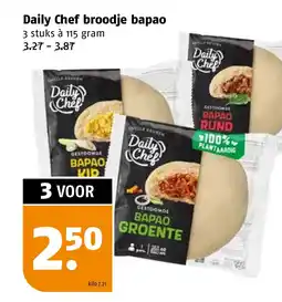 Poiesz Daily Chef broodje bapao aanbieding