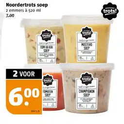 Poiesz Noordertrots soep aanbieding
