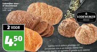 Poiesz Lodewijker vloer of desembrood aanbieding