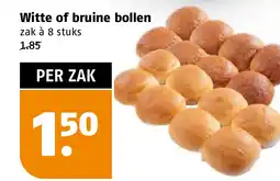 Poiesz Witte of bruine bollen aanbieding