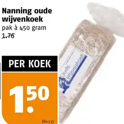 Poiesz Nanning oude wijvenkoek aanbieding