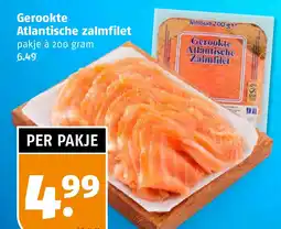 Poiesz Gerookte Atlantische zalmfilet aanbieding