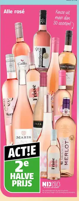 Poiesz Alle rosé aanbieding