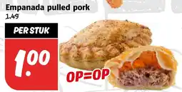 Poiesz Empanada pulled pork aanbieding