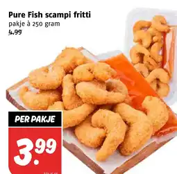 Poiesz Pure Fish scampi fritti aanbieding