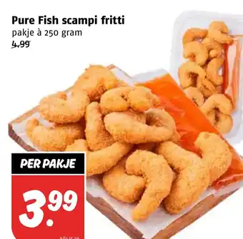 Poiesz Pure Fish scampi fritti aanbieding