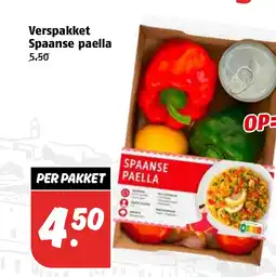 Poiesz Verspakket Spaanse paella aanbieding