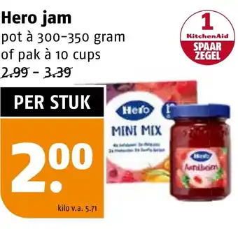 Poiesz Hero jam aanbieding